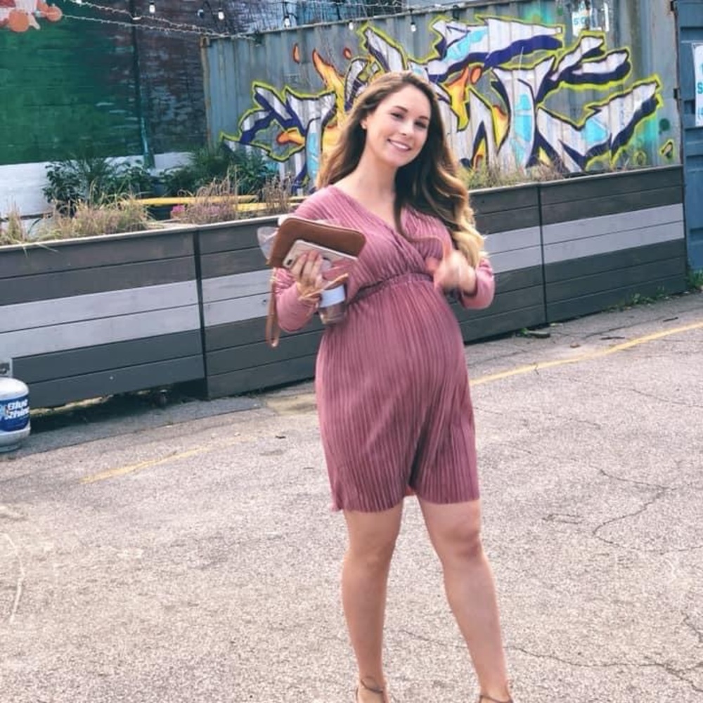 ASOS DESIGN MATERNITY DRESS